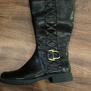 Life stride brown tall boots